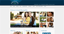 Desktop Screenshot of familyplanningplus.org